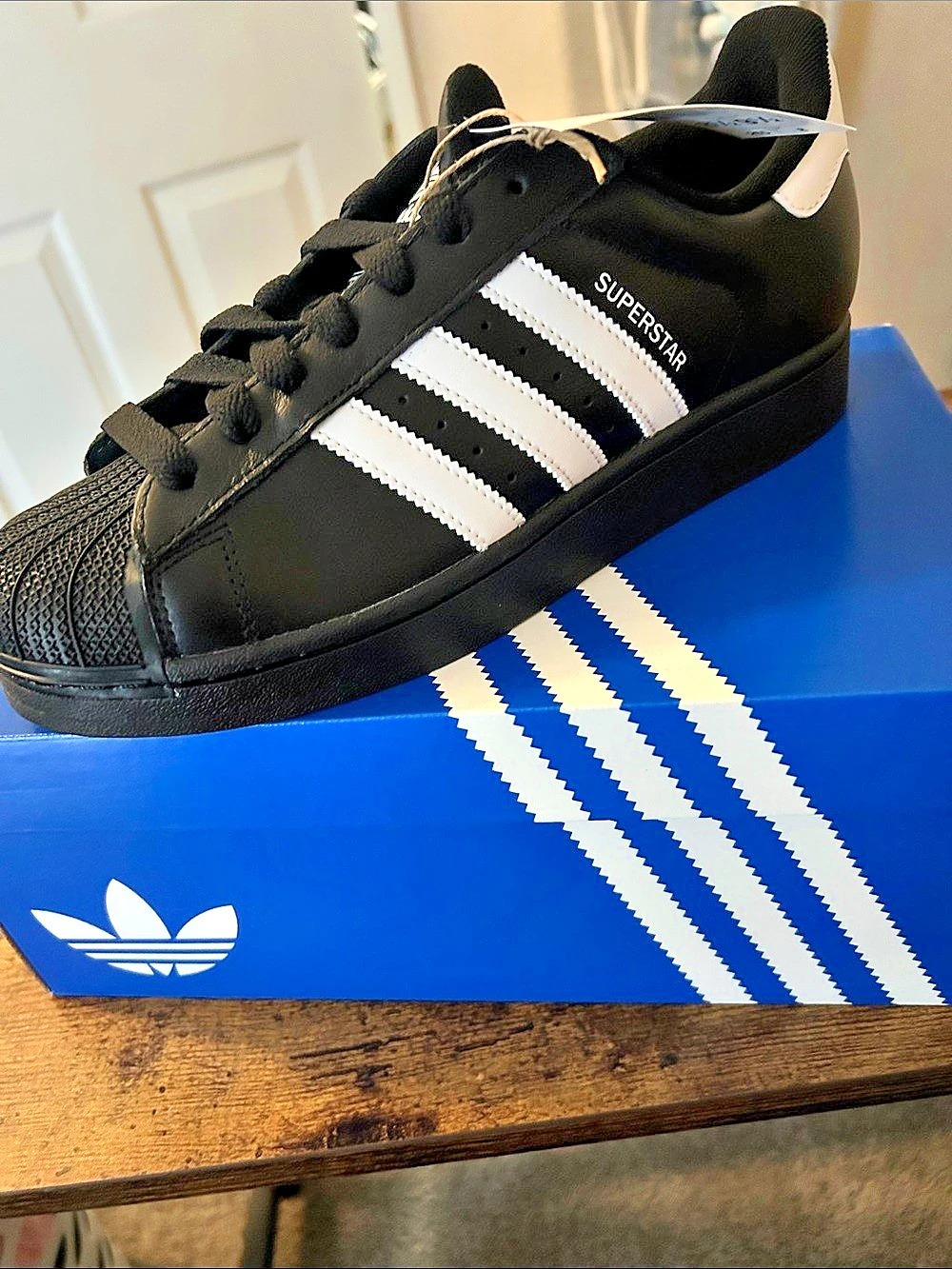 adidas Superstar II Black & White Sneakers US 81⁄2 / US 91⁄2 NWT
